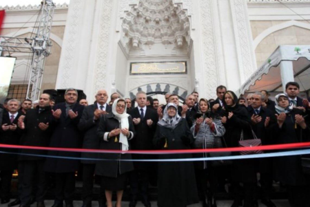 Blog yazısı Merinos Servi Erdemoğlu Cami dualarla açıldıiçin resim