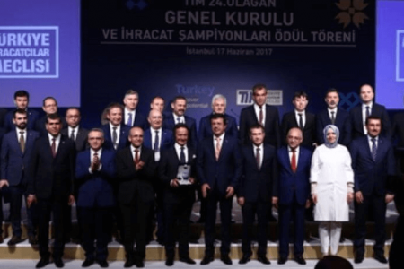 Blog yazısı Merinos halı'ya en büyük ihracatçı ödülüiçin resim